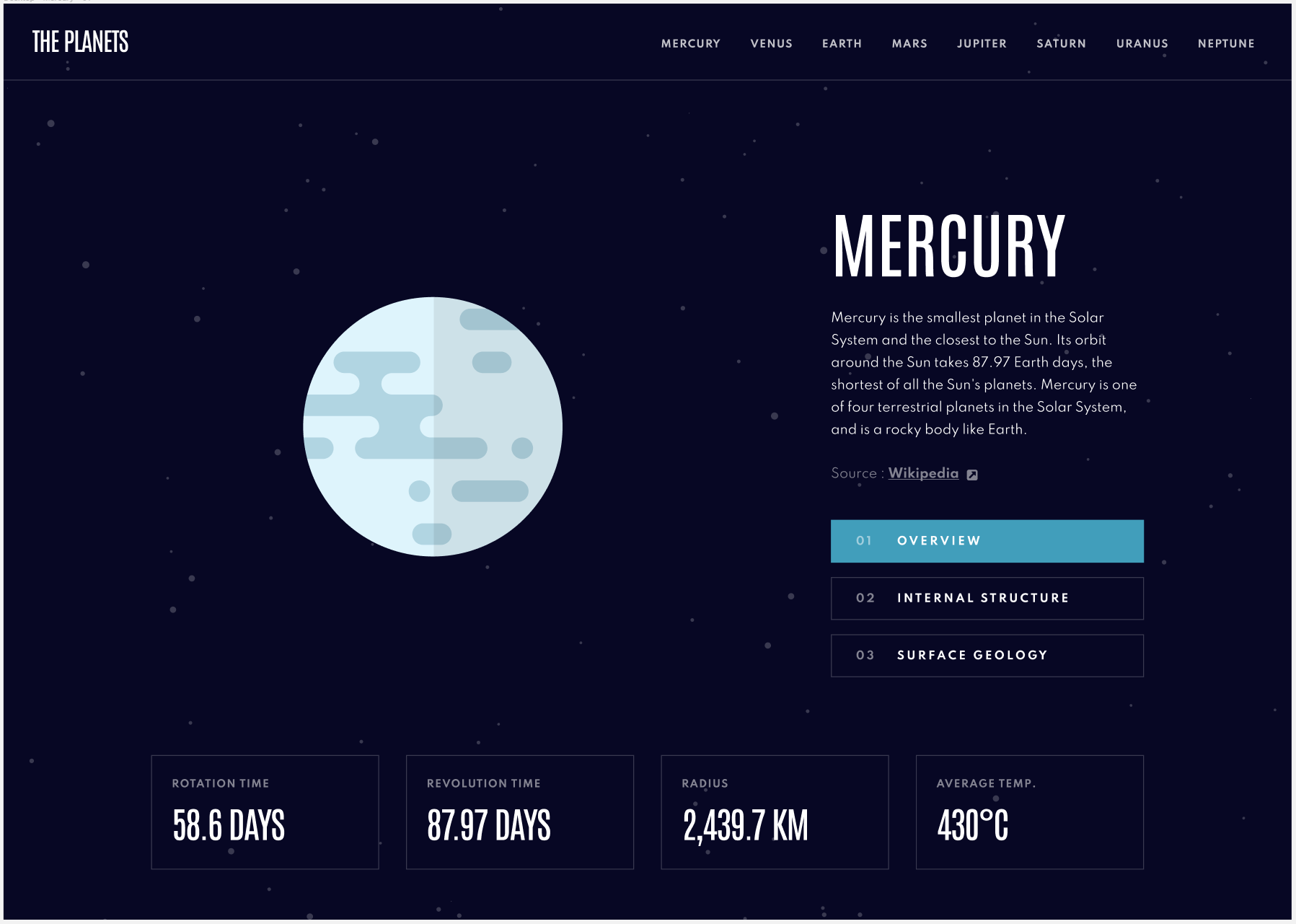 Screenshot of Rest Country App Homepage
